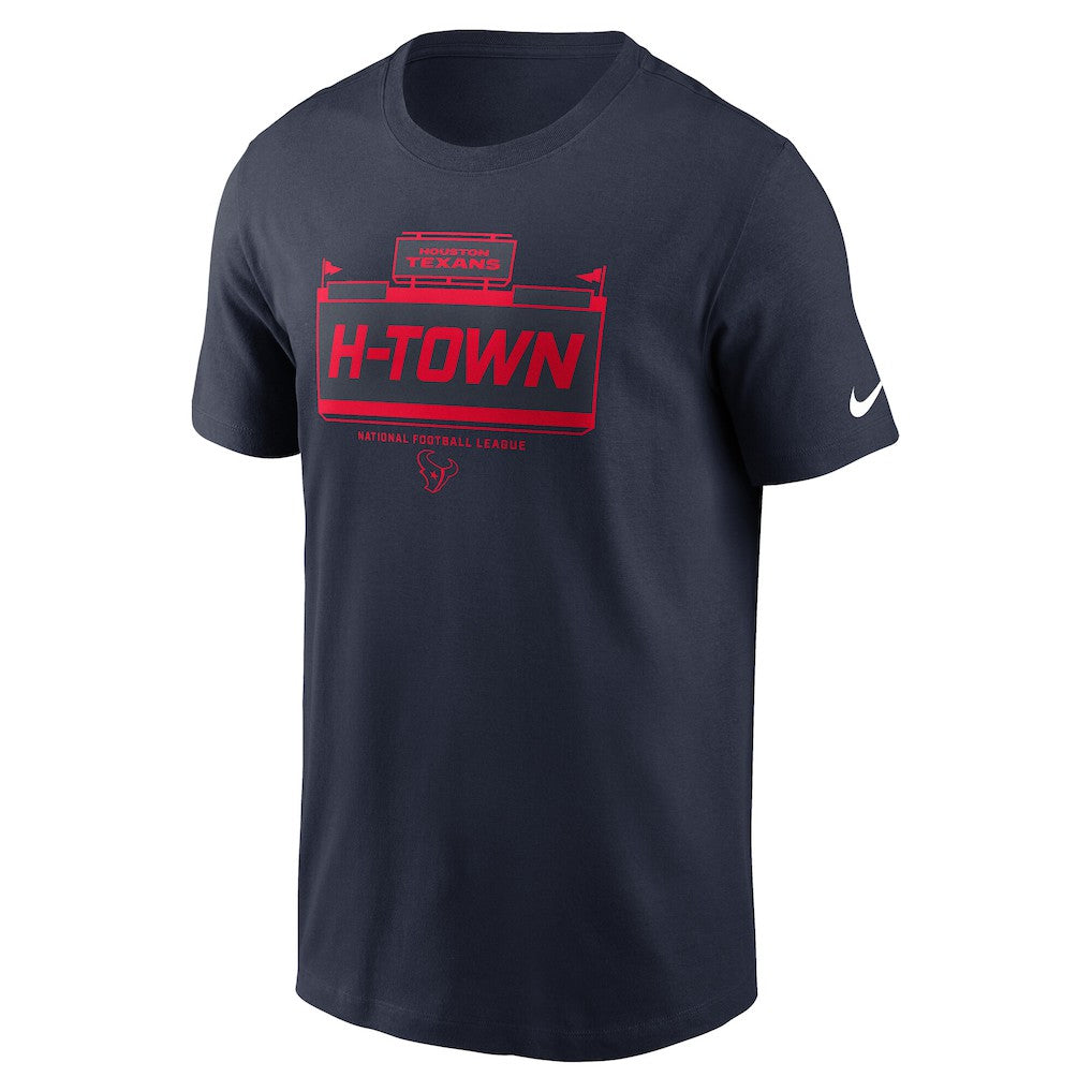 Nike Houston Texans Primetime Local Essential T-Shirt Navy