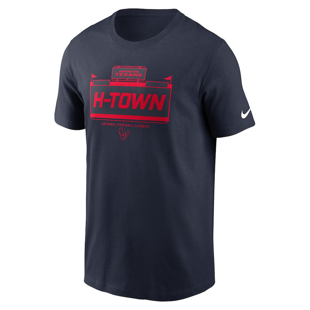 Nike Houston Texans Primetime Local Essential T-Shirt Navy