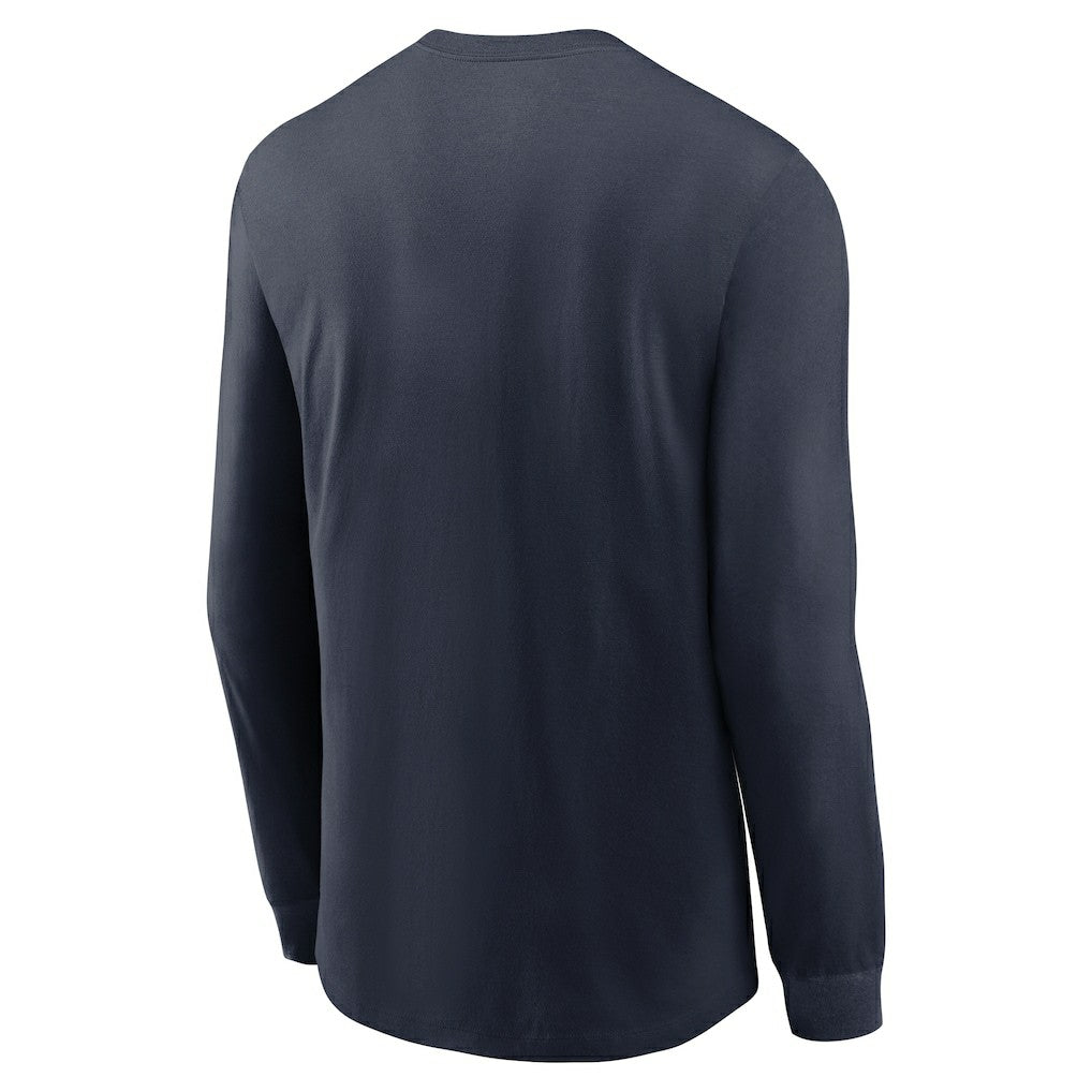 Nike Chicago Bears Play to Win Essential Long Sleeve T-Shirt Navy