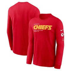 Nike Kansas City Chiefs Play to Win Essential Long Sleeve T-Shirt Red