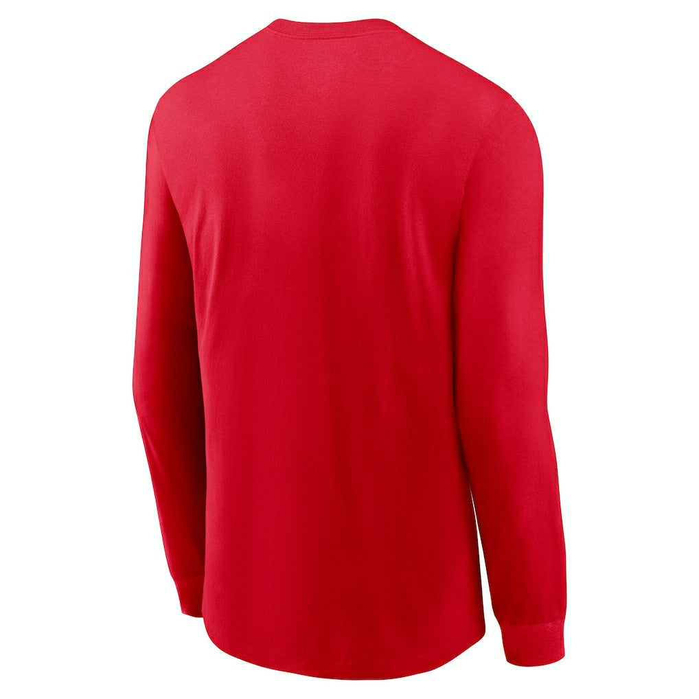 Nike Kansas City Chiefs Play to Win Essential Long Sleeve T-Shirt Red
