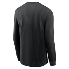 Nike Las Vegas Raiders Play to Win Essential Long Sleeve T-Shirt Black