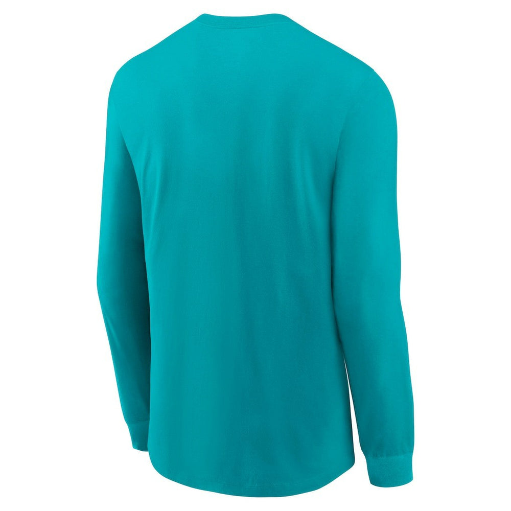Nike Miami Dolphins Play to Win Essential Long Sleeve T-Shirt Aqua