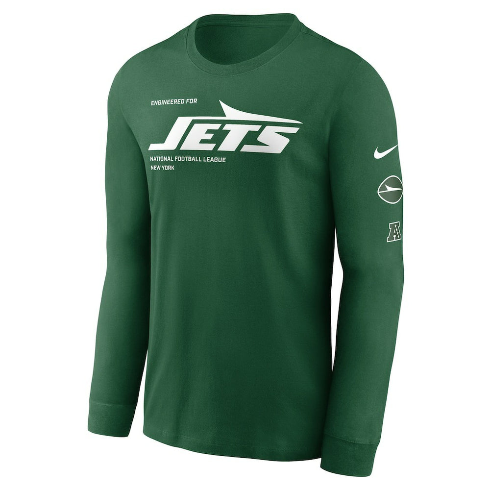 Nike New York Jets Play to Win Essential Long Sleeve T-Shirt Green
