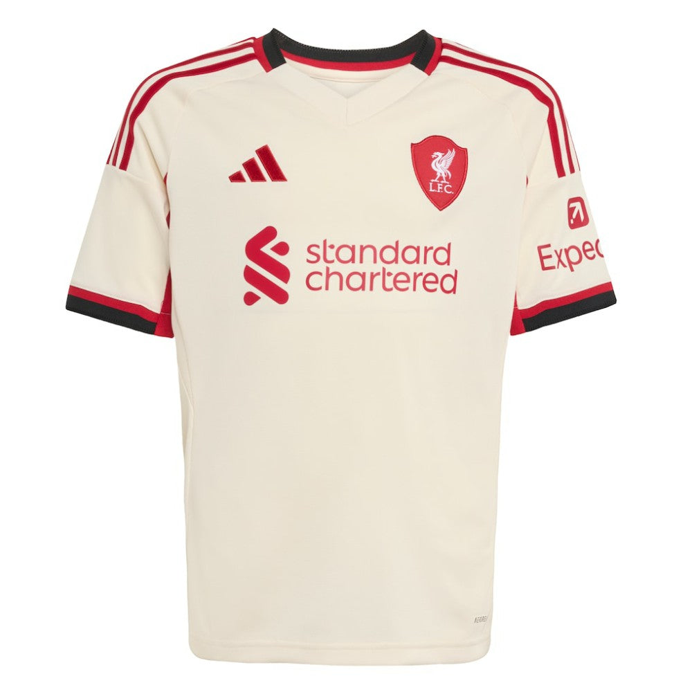 Liverpool Youth 2025/26 Away Replica Jersey White - Adidas for sale