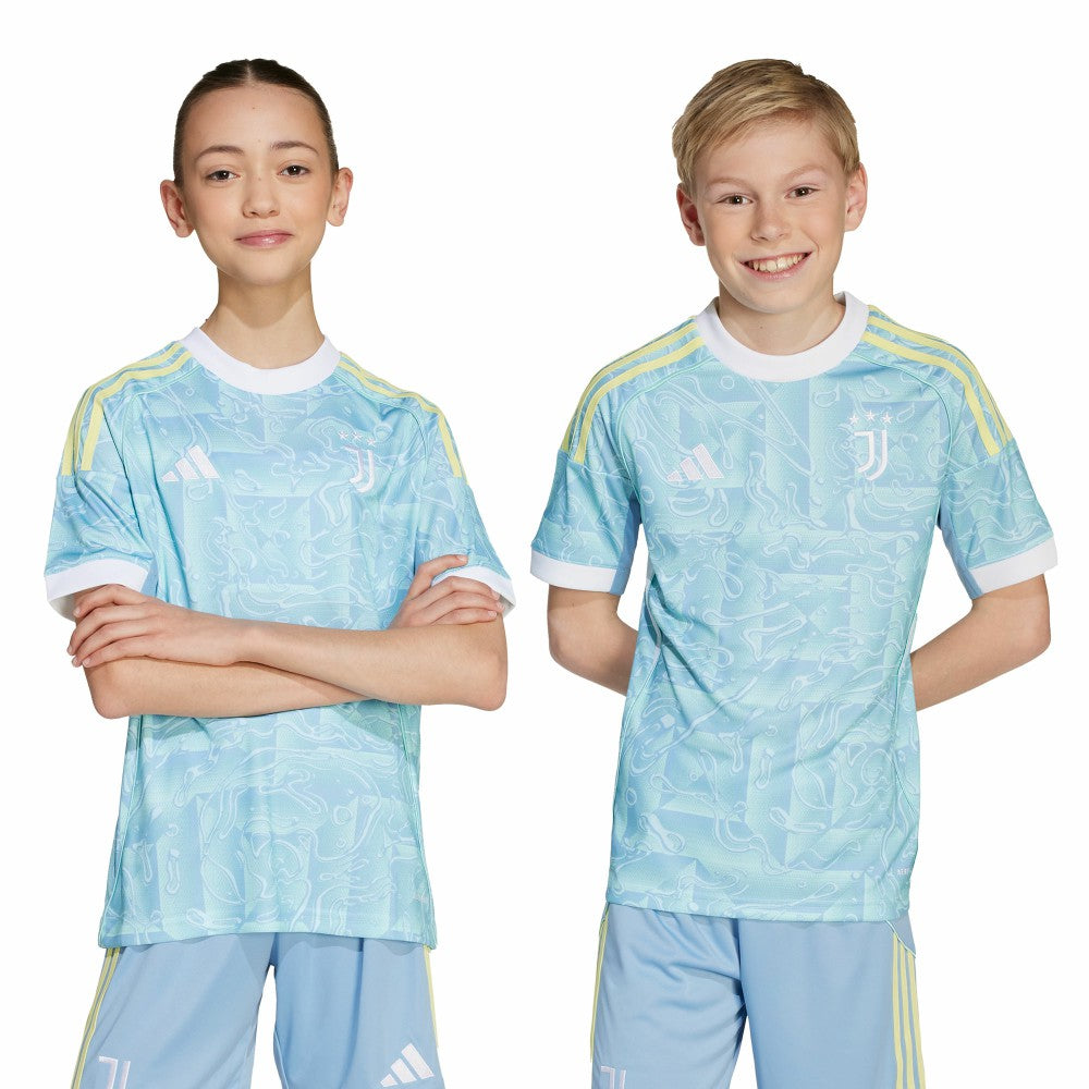 Juventus Youth 2025/26 Away Replica Jersey Blue - Adidas