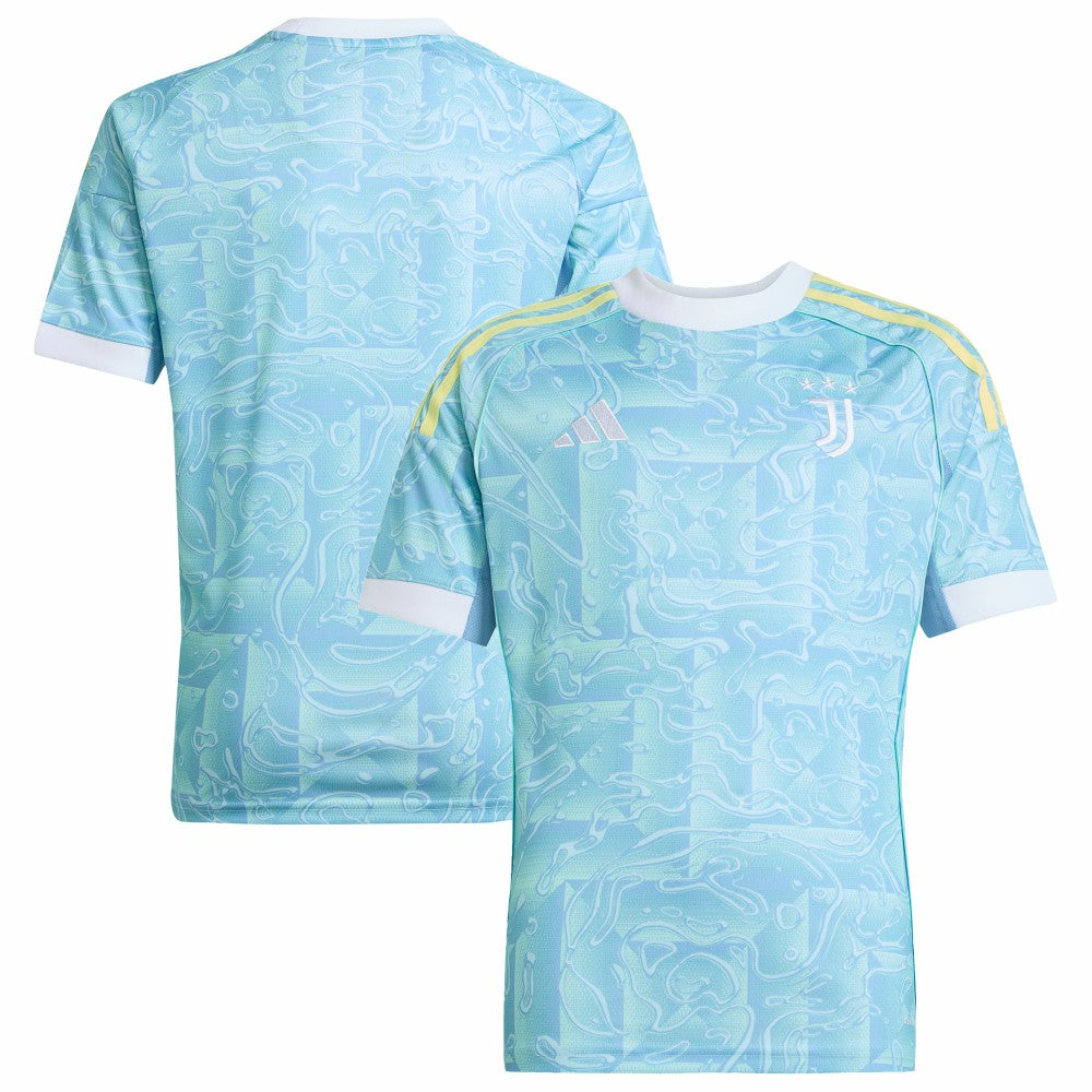 Juventus Youth 2025/26 Away Replica Jersey Blue - Adidas