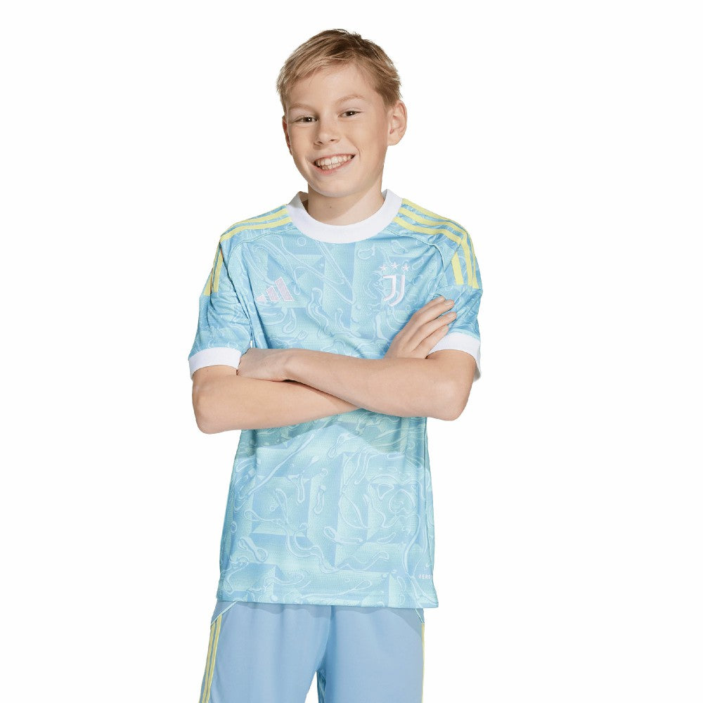 Juventus Youth 2025/26 Away Replica Jersey Blue - Adidas