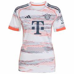 Bayern Munich Women's 2025/26 Away Replica Jersey White - Adidas