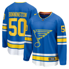 Jordan Binnington St. Louis Blues Fanatics Home Breakaway Player Jersey - Blue - NHL 202461852