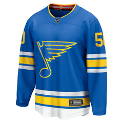 Jordan Binnington St. Louis Blues Fanatics Home Breakaway Player Jersey - Blue - NHL 202461852