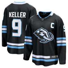 Clayton Keller Utah Mammoth Fanatics Home Breakaway Player Jersey - Black - NHL 202461931