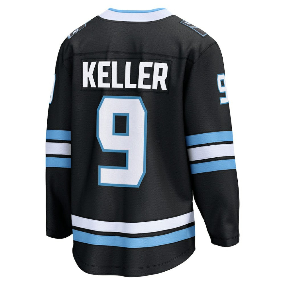 Clayton Keller Utah Mammoth Fanatics Home Breakaway Player Jersey - Black - NHL 202461931