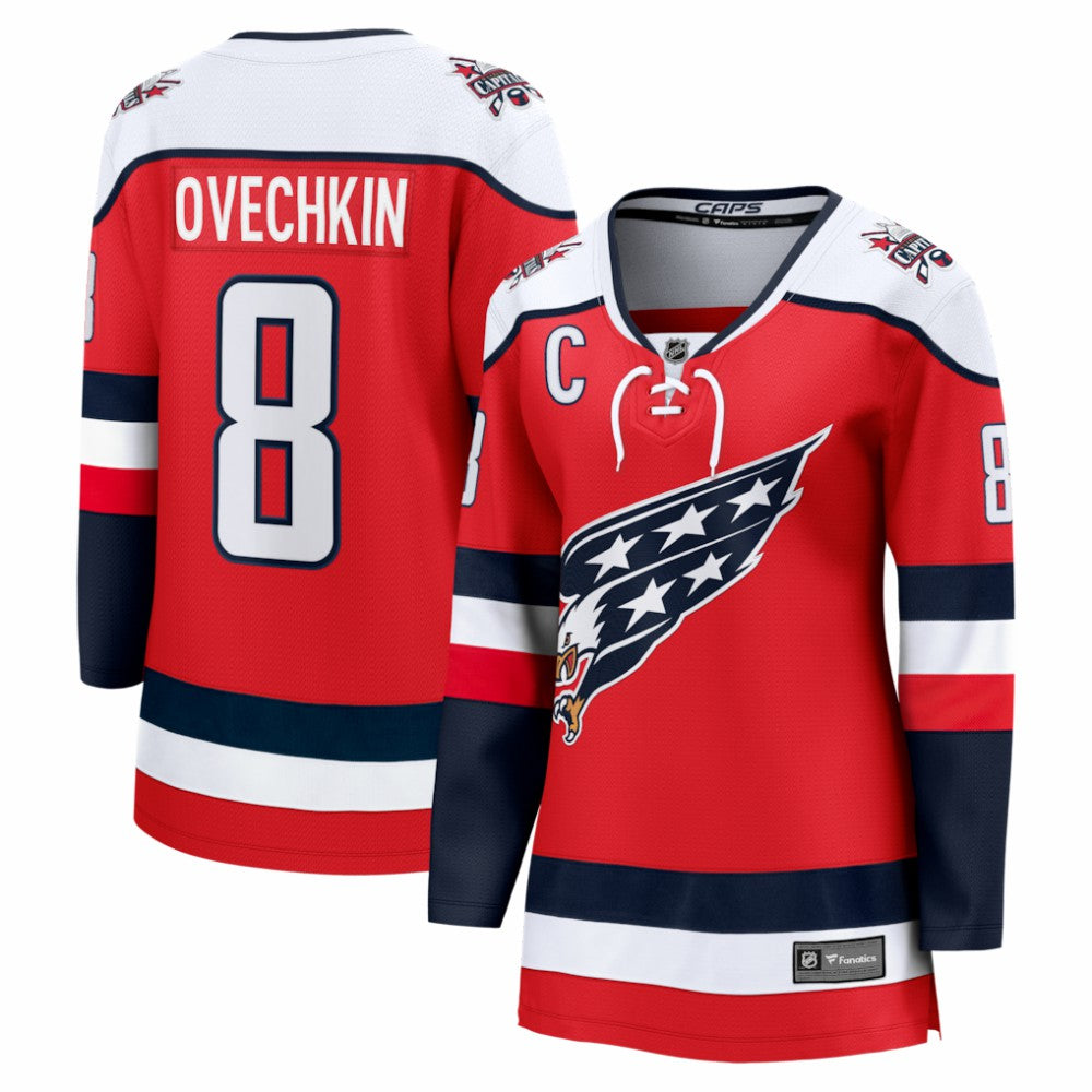Alexander Ovechkin Washington Capitals Fanatics Women's Alternate Breakaway Player Jersey - Red - NHL 202462135