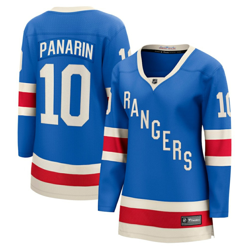 Artemi Panarin New York Rangers Fanatics Women's Centennial Breakaway Jersey - Blue - NHL 202462172