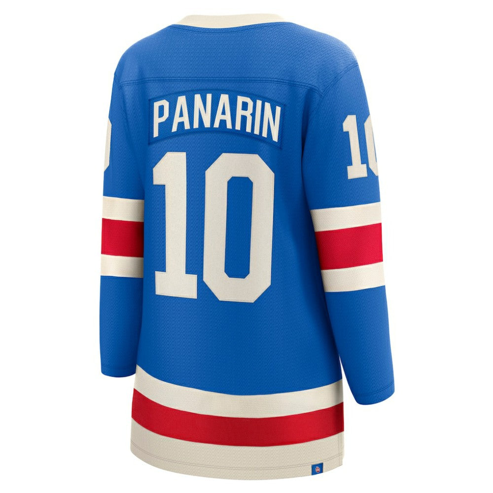 Artemi Panarin New York Rangers Fanatics Women's Centennial Breakaway Jersey - Blue - NHL 202462172