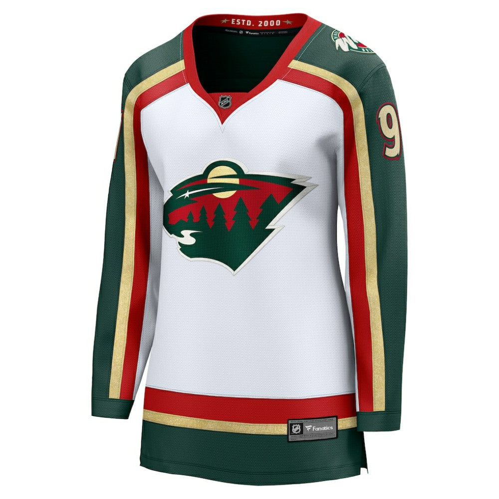 Kirill Kaprizov Minnesota Wild Fanatics Women's 25th Anniversary Breakaway Player Jersey - White - NHL 202462195