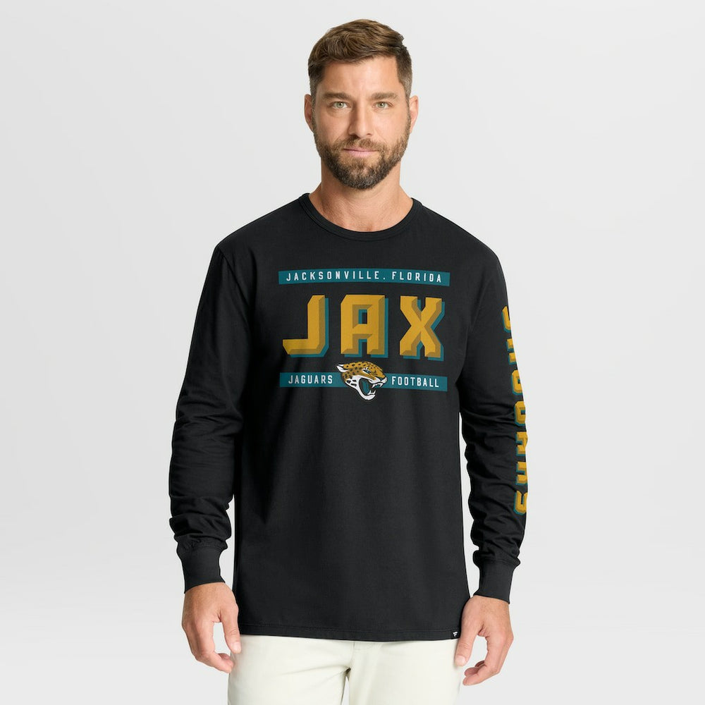 Fanatics Jacksonville Jaguars Hometown Sweep Legacy Long Sleeve T-Shirt Black
