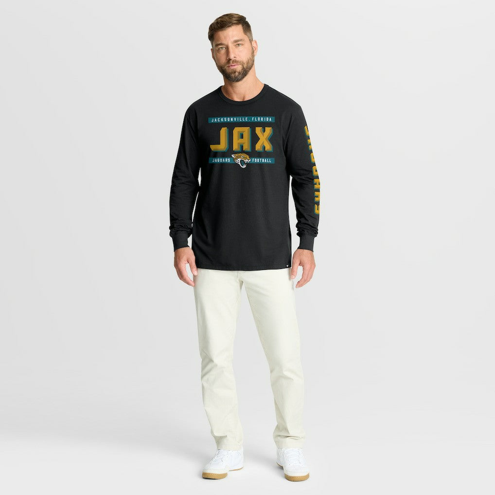 Fanatics Jacksonville Jaguars Hometown Sweep Legacy Long Sleeve T-Shirt Black