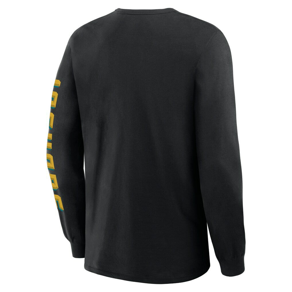 Fanatics Jacksonville Jaguars Hometown Sweep Legacy Long Sleeve T-Shirt Black