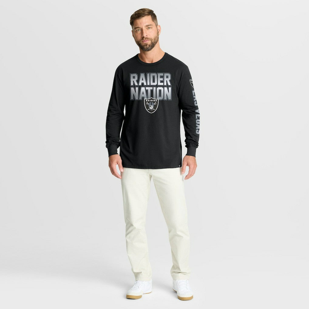 Fanatics Las Vegas Raiders Hometown Sweep Legacy Long Sleeve T-Shirt Black
