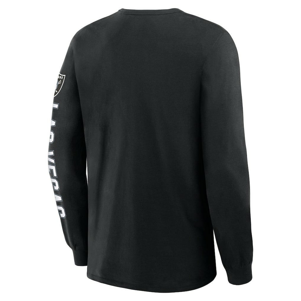 Fanatics Las Vegas Raiders Hometown Sweep Legacy Long Sleeve T-Shirt Black