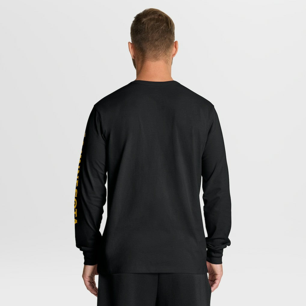 Fanatics Minnesota Vikings Hometown Sweep Legacy Long Sleeve T-Shirt Black