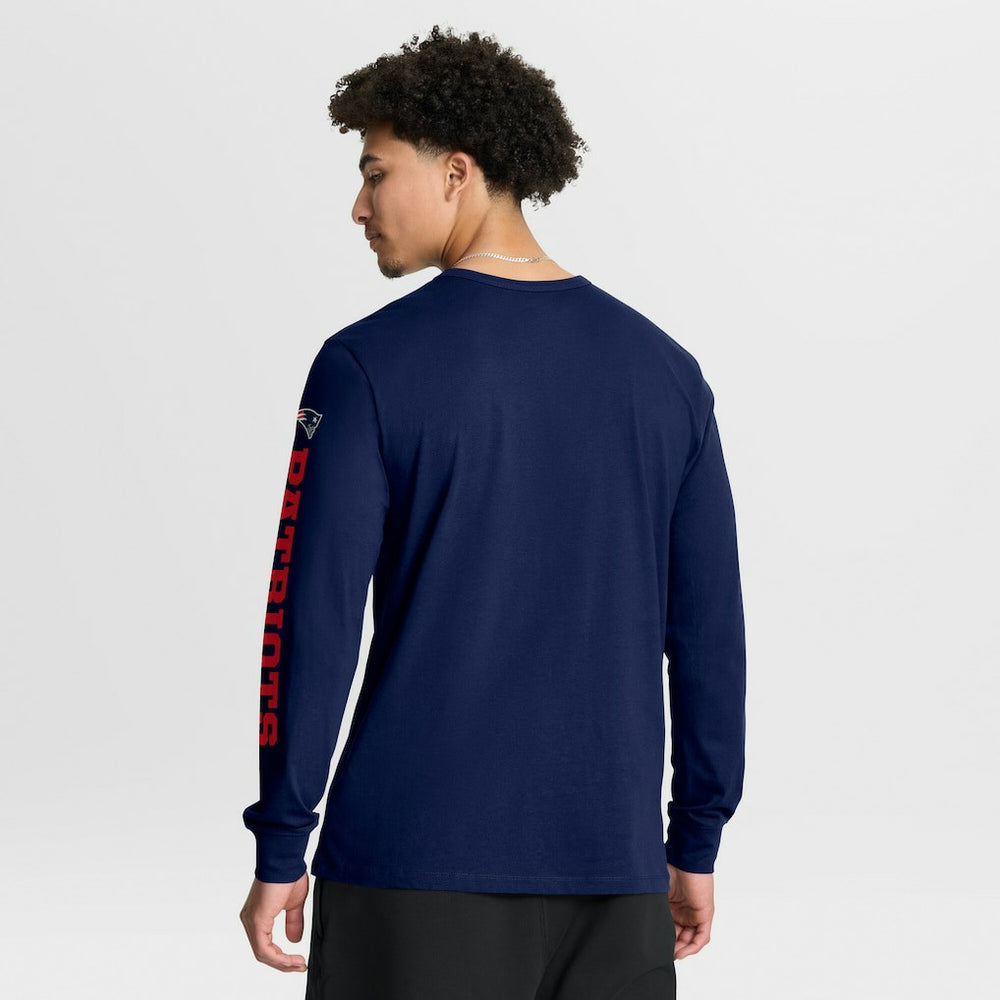 Fanatics New England Patriots Hometown Sweep Legacy Long Sleeve T-Shirt Navy