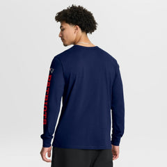 Fanatics New England Patriots Hometown Sweep Legacy Long Sleeve T-Shirt Navy