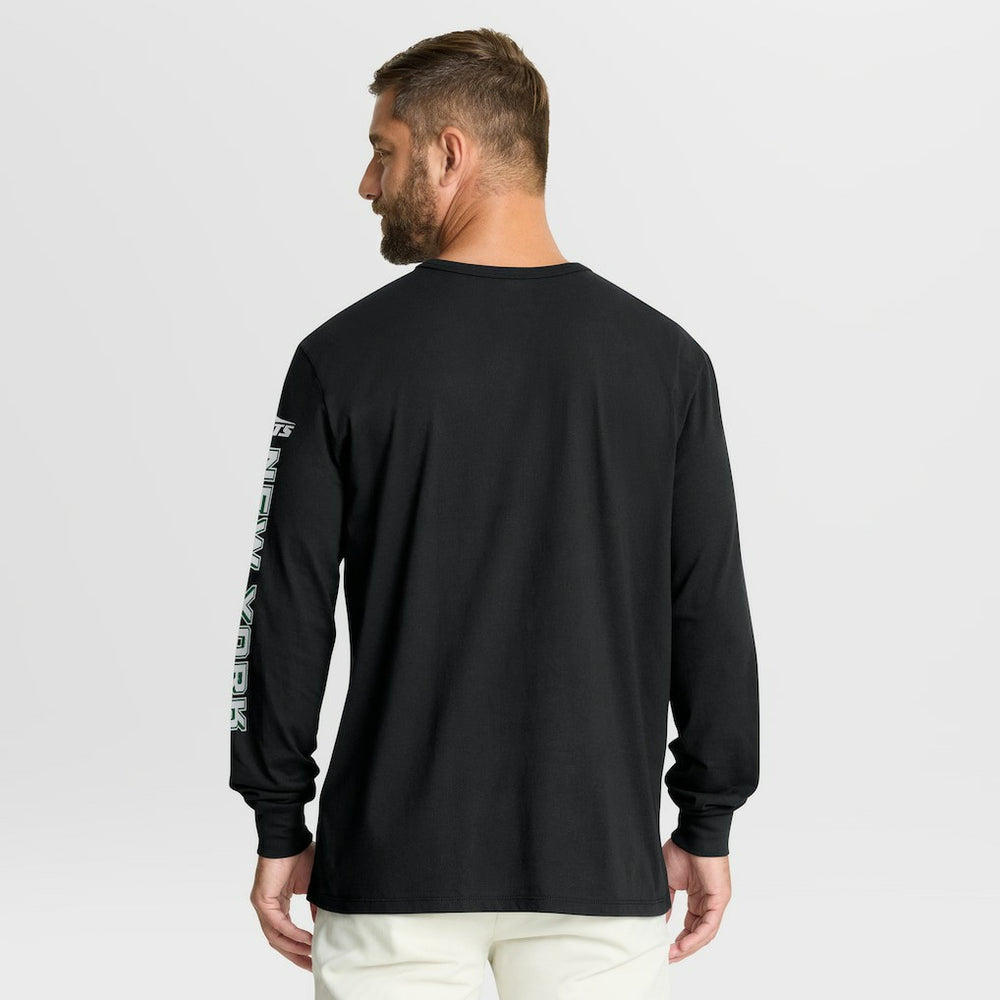 Fanatics New York Jets Hometown Sweep Legacy Long Sleeve T-Shirt Black