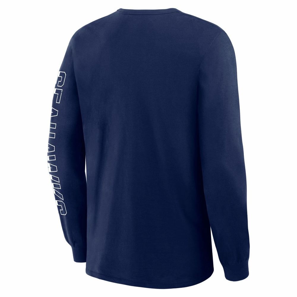 Fanatics Seattle Seahawks Hometown Sweep Legacy Long Sleeve T-Shirt College Navy