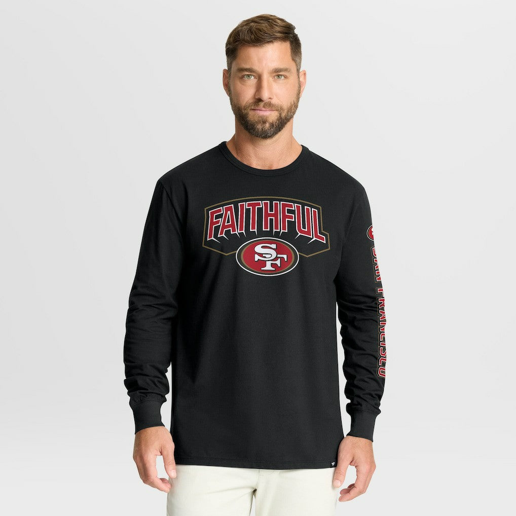 Fanatics San Francisco 49ers Hometown Sweep Legacy Long Sleeve T-Shirt Black