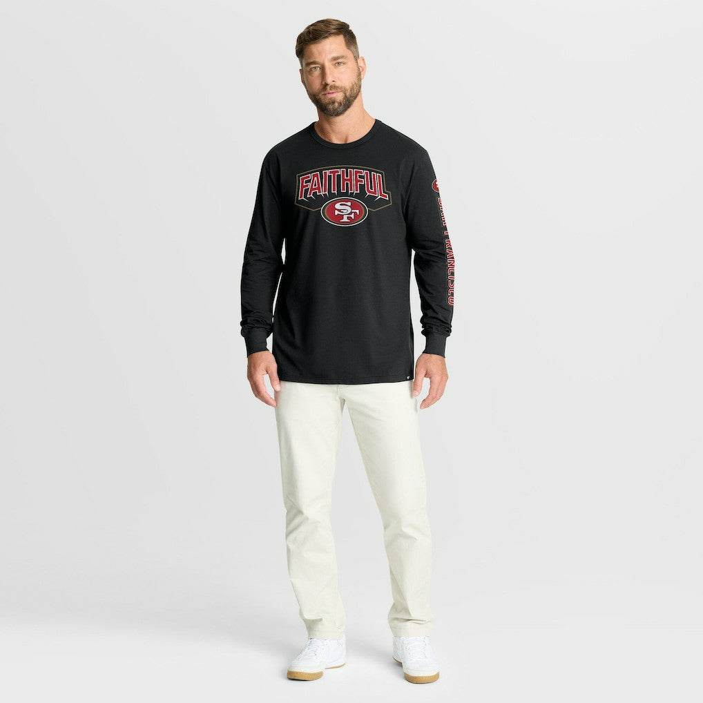 Fanatics San Francisco 49ers Hometown Sweep Legacy Long Sleeve T-Shirt Black