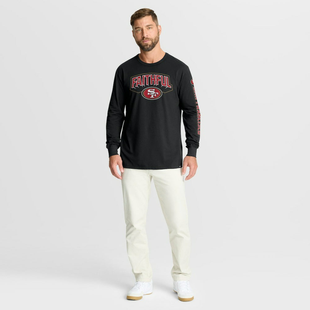 Fanatics San Francisco 49ers Hometown Sweep Legacy Long Sleeve T-Shirt Black