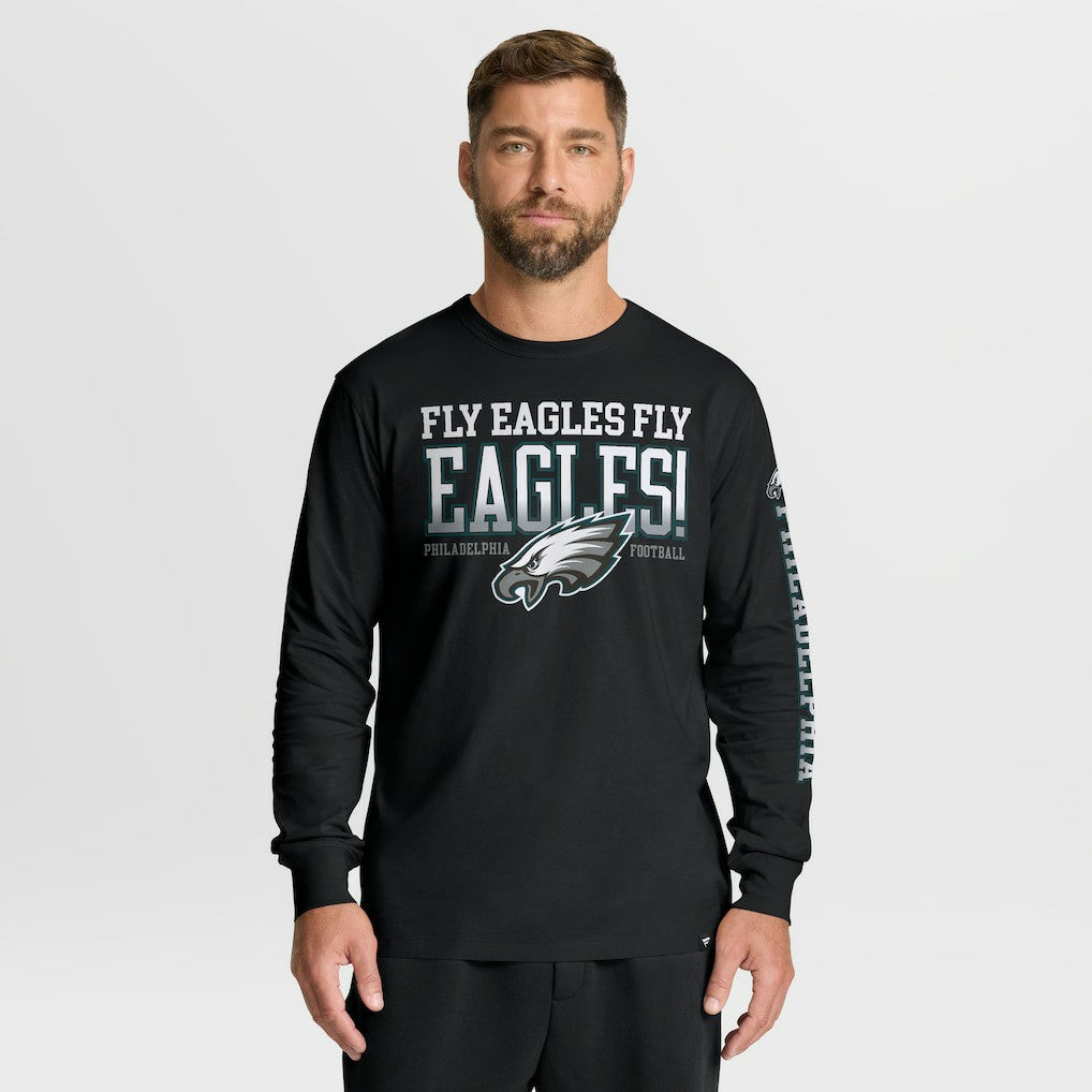 Fanatics Philadelphia Eagles Hometown Sweep Legacy Long Sleeve T-Shirt Black