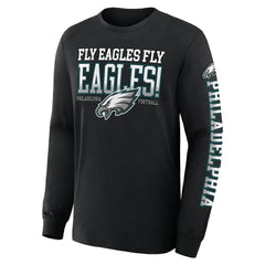 Fanatics Philadelphia Eagles Hometown Sweep Legacy Long Sleeve T-Shirt Black