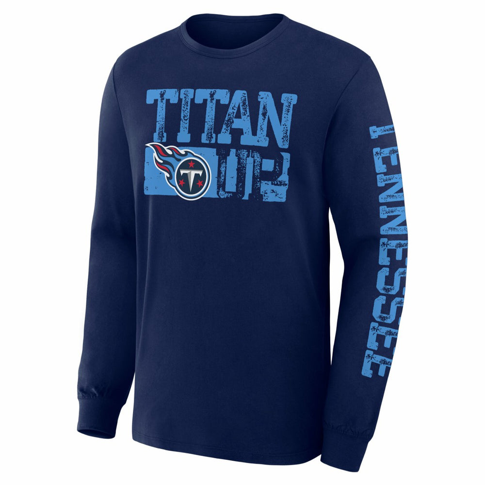 Fanatics Tennessee Titans Hometown Sweep Legacy Long Sleeve T-Shirt Navy
