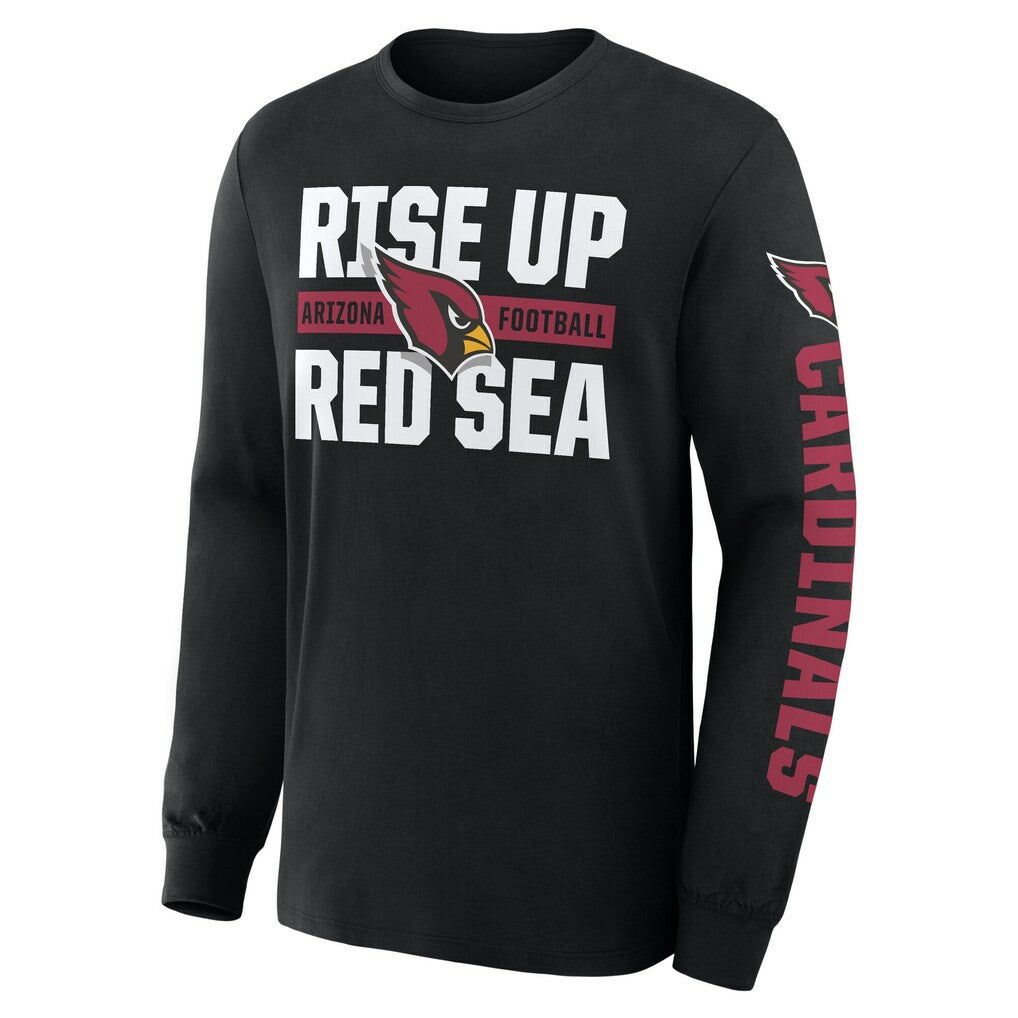 Fanatics Arizona Cardinals Hometown Sweep Legacy Long Sleeve T-Shirt Black
