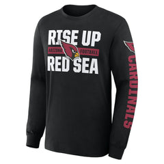 Fanatics Arizona Cardinals Hometown Sweep Legacy Long Sleeve T-Shirt Black