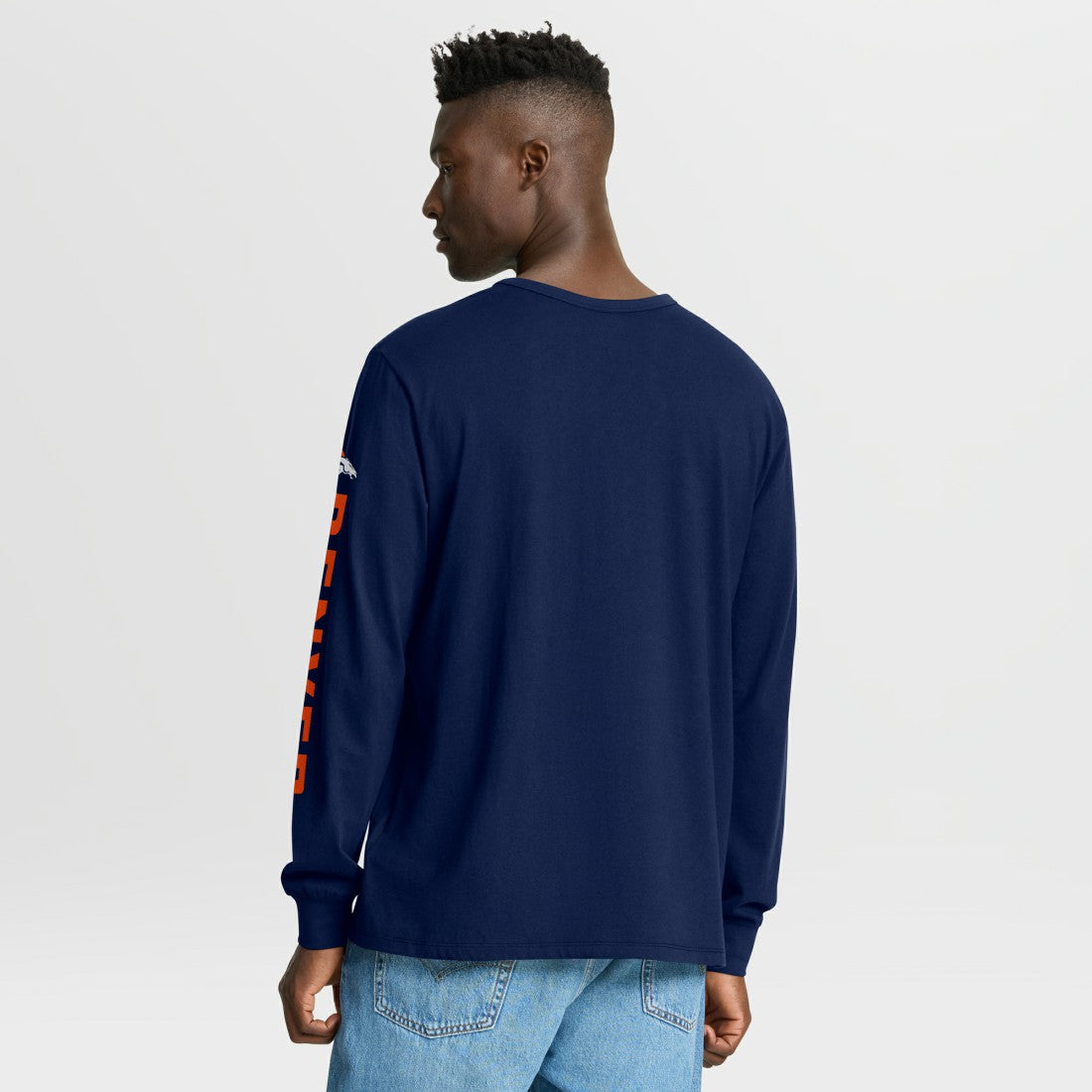 Fanatics Denver Broncos Hometown Sweep Legacy Long Sleeve T-Shirt Navy