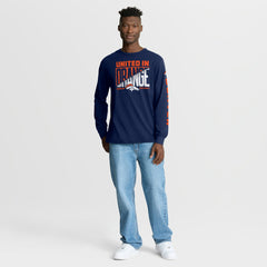 Fanatics Denver Broncos Hometown Sweep Legacy Long Sleeve T-Shirt Navy