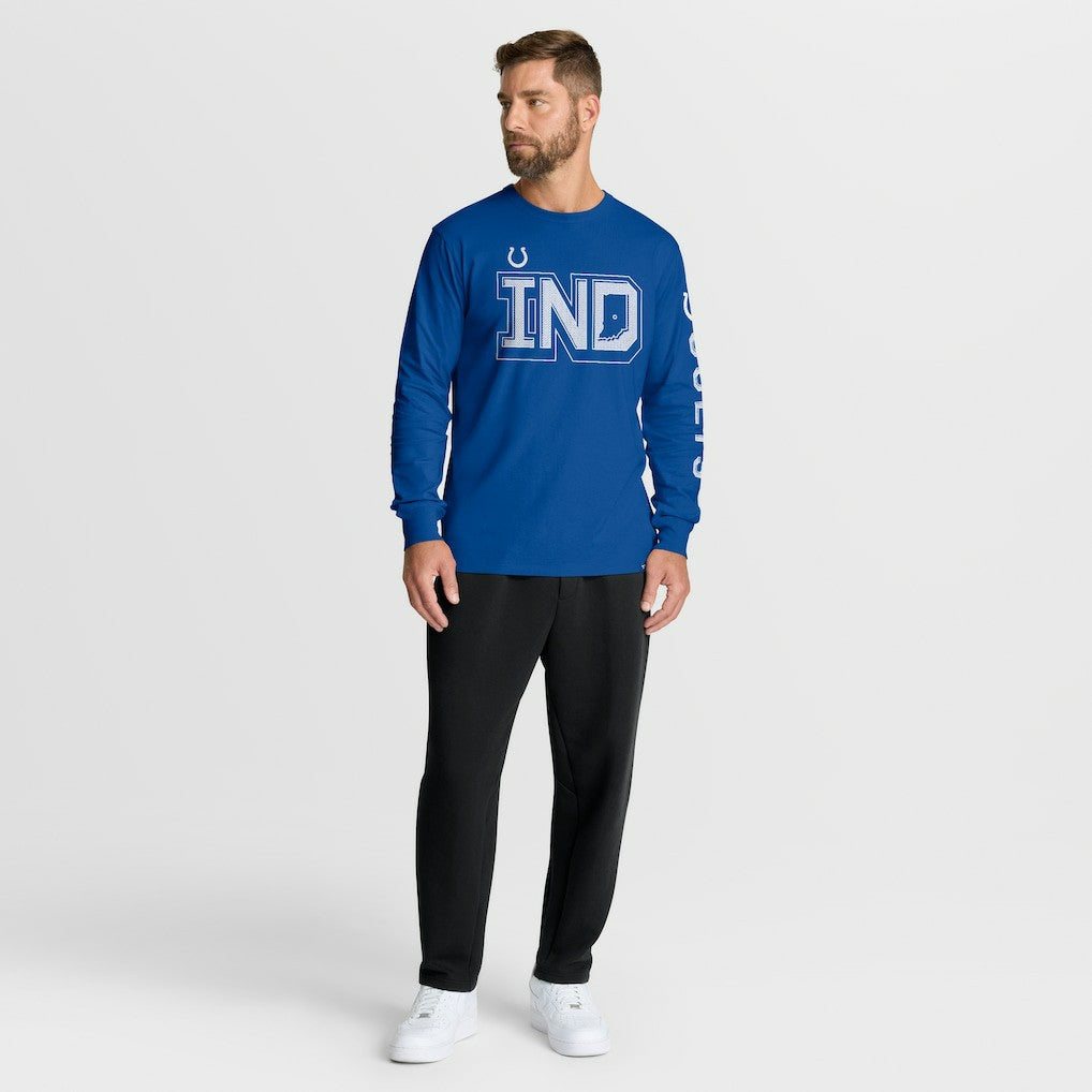Fanatics Indianapolis Colts Hometown Sweep Legacy Long Sleeve T-Shirt Royal