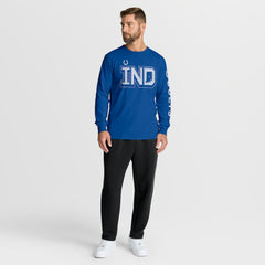 Fanatics Indianapolis Colts Hometown Sweep Legacy Long Sleeve T-Shirt Royal