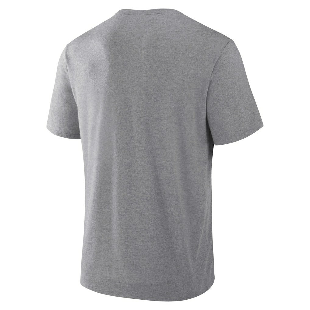 Fanatics Minnesota Vikings First Down Tribute Tri-Blend T-Shirt Heather Gray