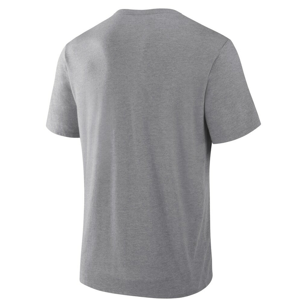Fanatics Miami Dolphins First Down Tribute Tri-Blend T-Shirt Heather Gray