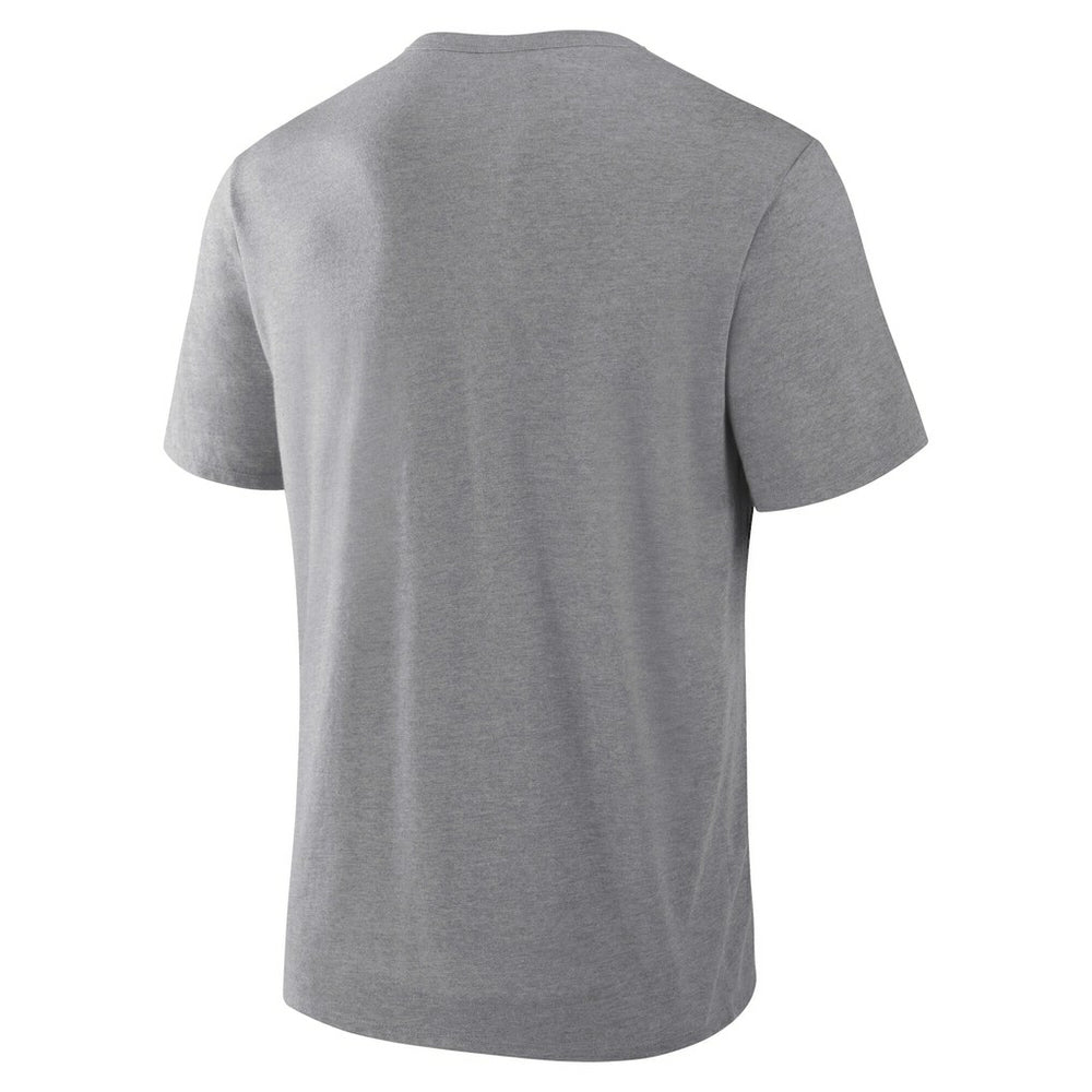 Fanatics Atlanta Falcons First Down Tribute Tri-Blend T-Shirt Heather Gray