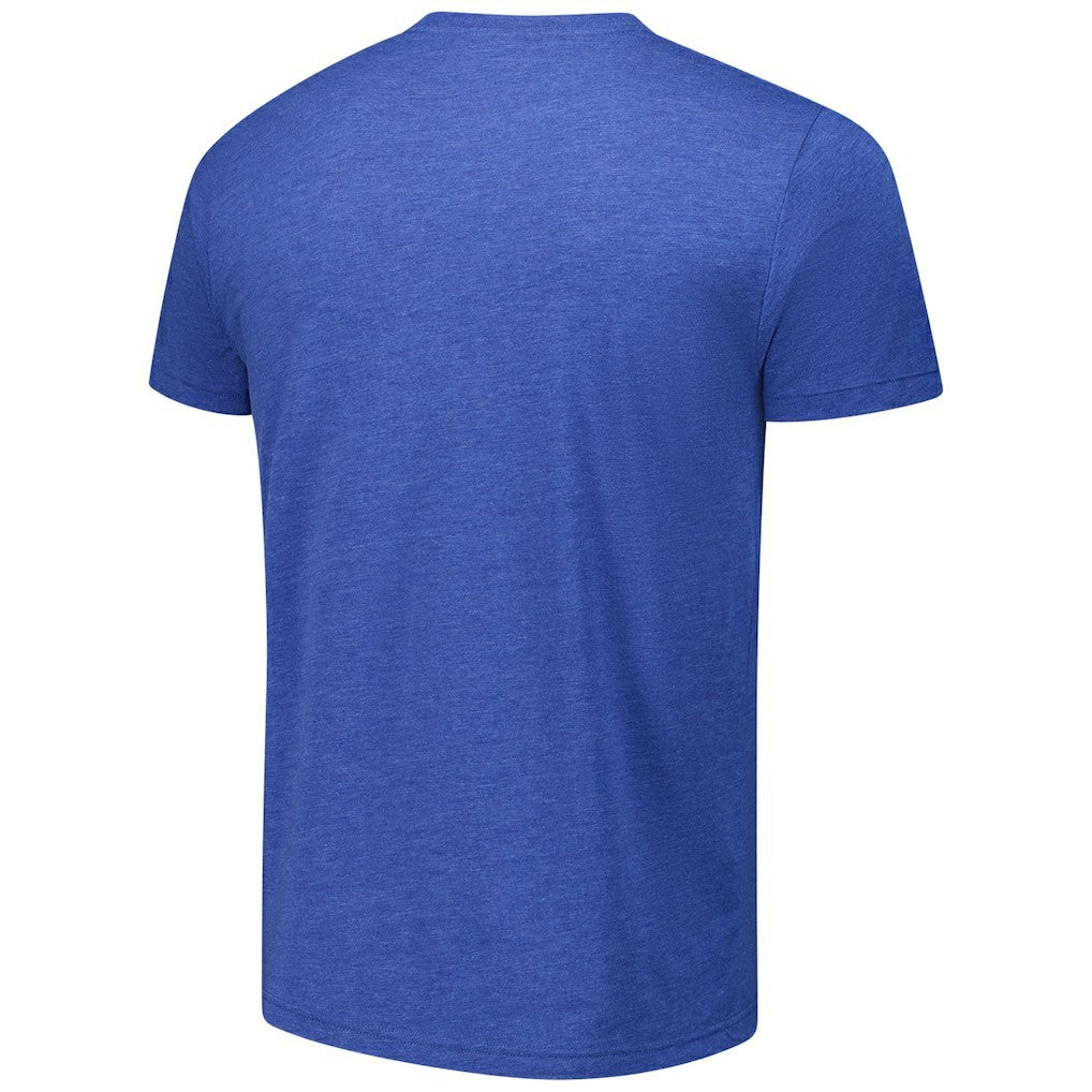 Josh Hart/Mikal Bridges/Jalen Brunson New York Knicks Homage Unisex Triple Threat Tri-Blend T-Shirt Royal