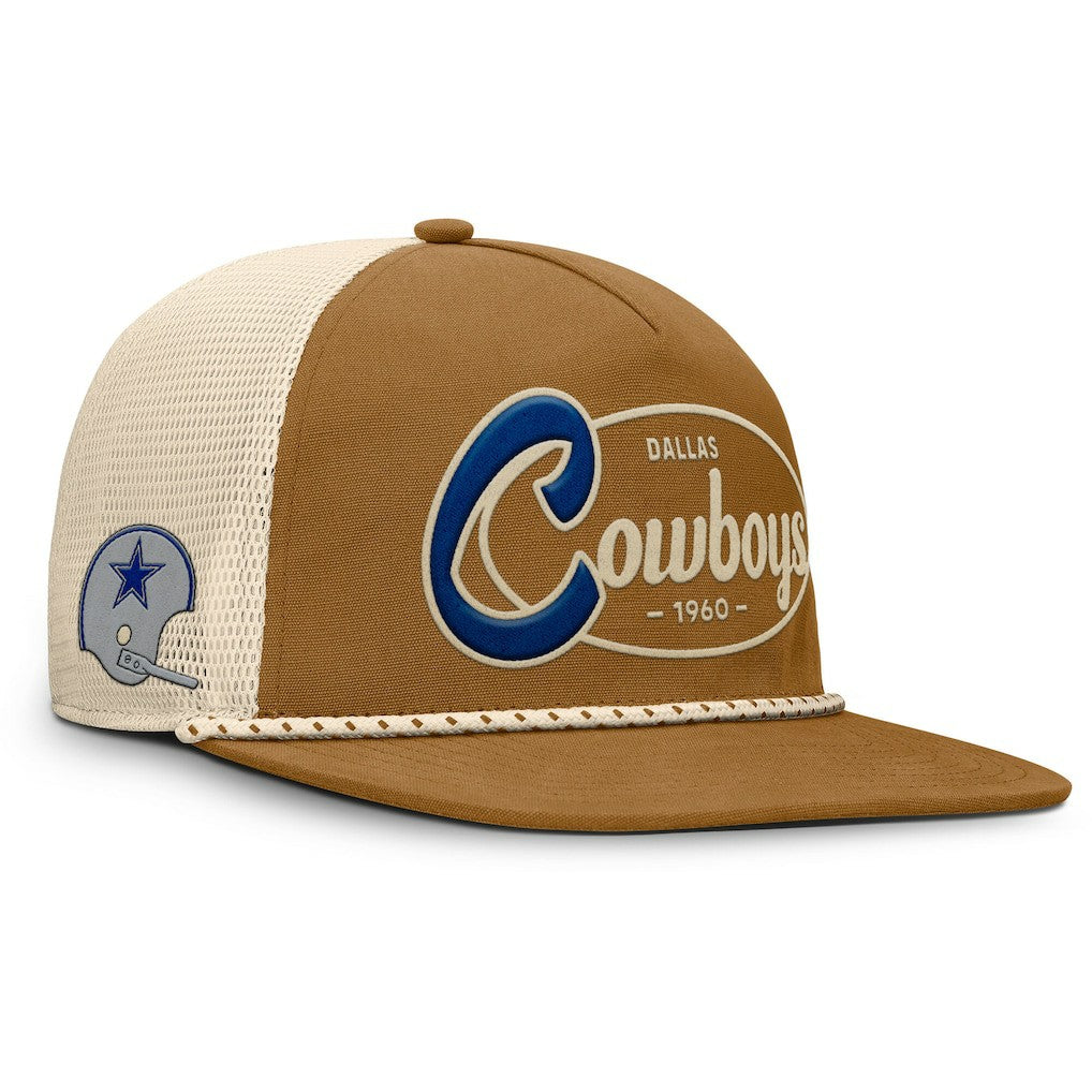 Fanatics Dallas Cowboys Heritage Adjustable Hat Brown
