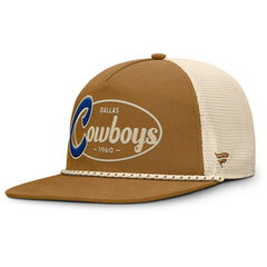Fanatics Dallas Cowboys Heritage Adjustable Hat Brown