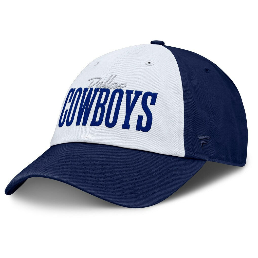 Fanatics Dallas Cowboys Women's Fanzone Adjustable Hat White/Navy